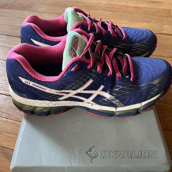 Asics Women's Gel Nimbus 17 T557N Multicolor Athletic Running Shoes Size 8 - Picture 4 of 8